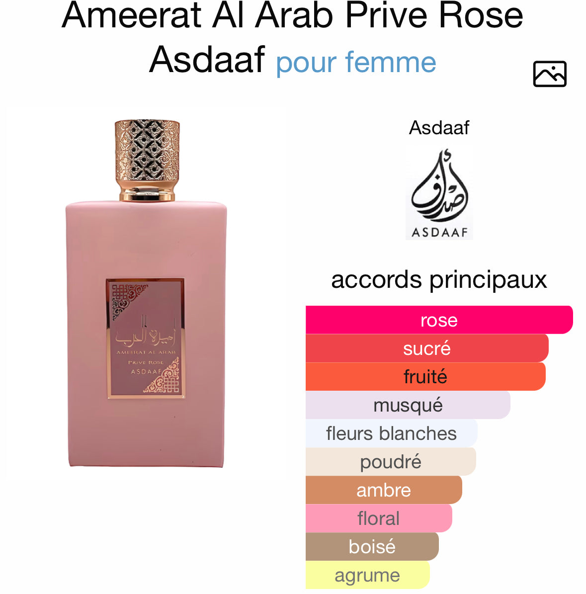 Ameerat Al Arab - Rose