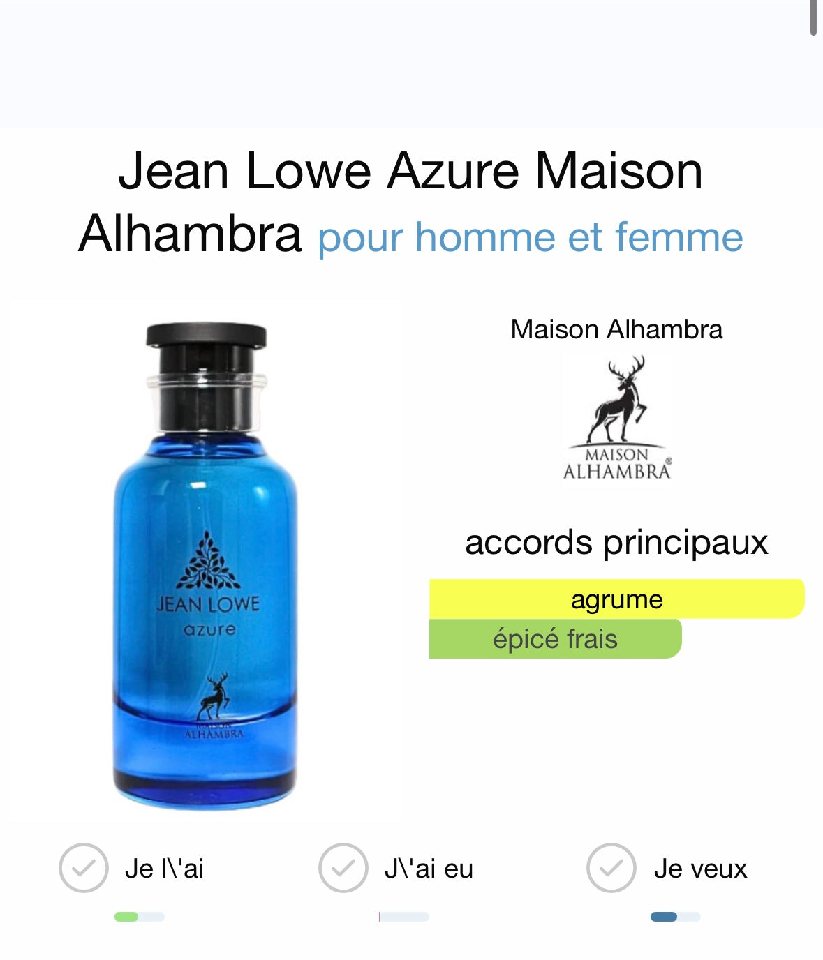Azure Jean Lowe - Alhambra Marachi.fr