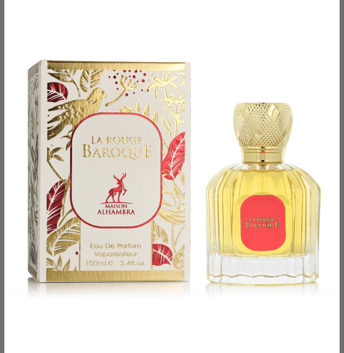 La baroque rouge maison Alhambra