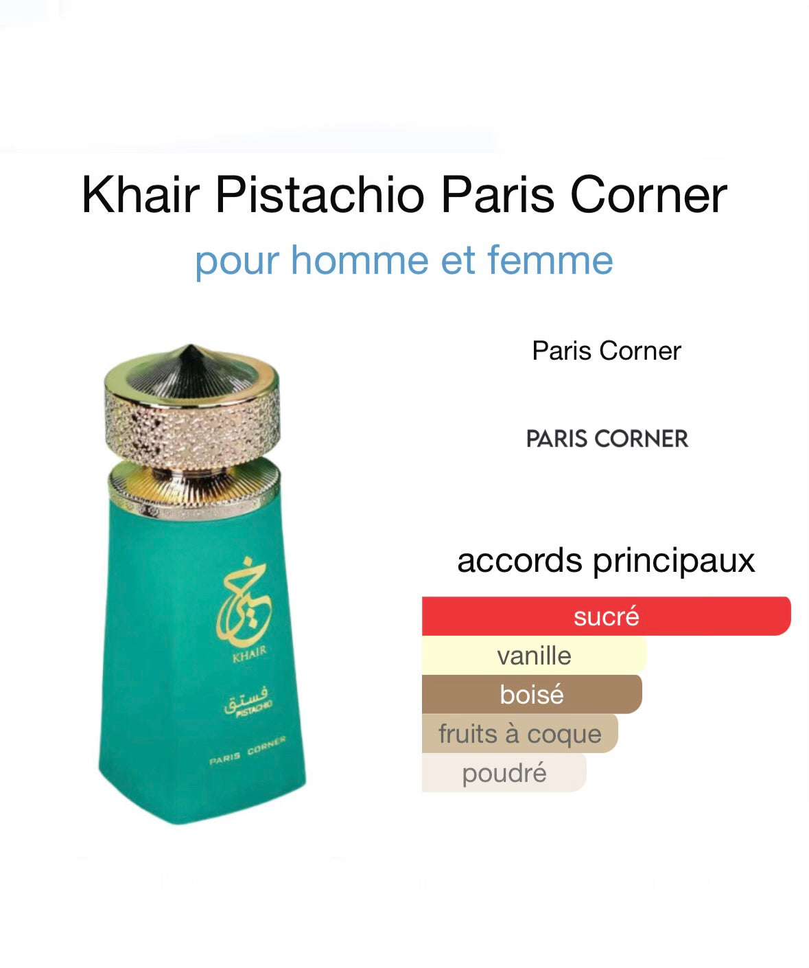 Khair Pistachio - Paris Corner