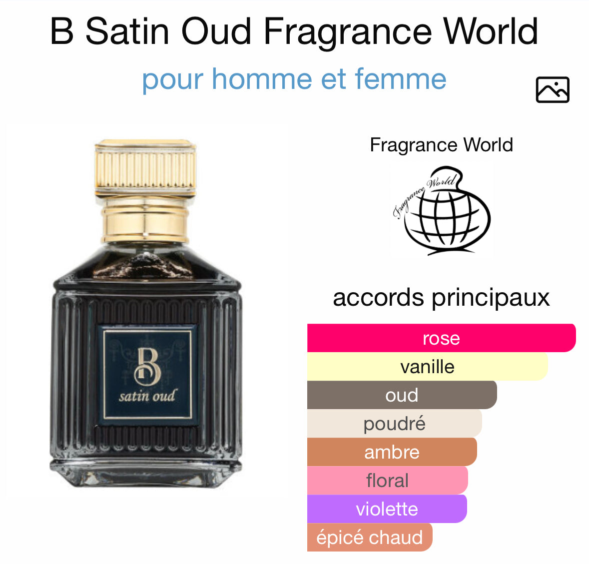 Satin Oud - Fragrance World