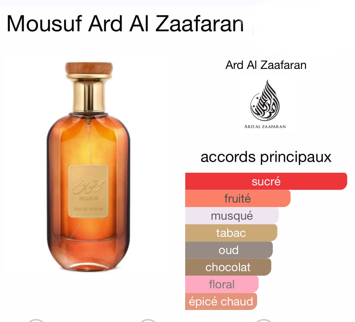 Mousuf – Ard Al Zaafaran Marachi.fr