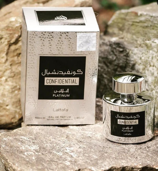 Confidential Platinum – Lattafa Perfumes Marachi.fr